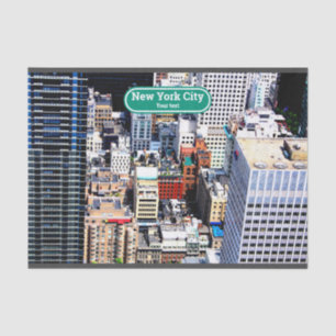 New York City NYC USA gift wrapping  Tissue Paper