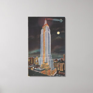 New York City, NYEmpire State Bldg in Canvas Print