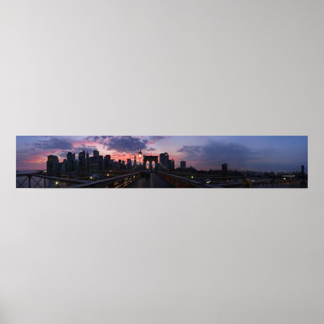New York City Panorama Poster (Front)