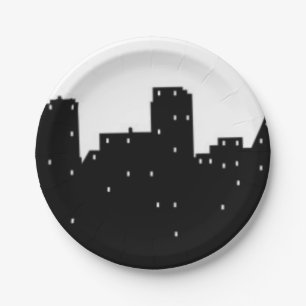 New York City Paper Plate