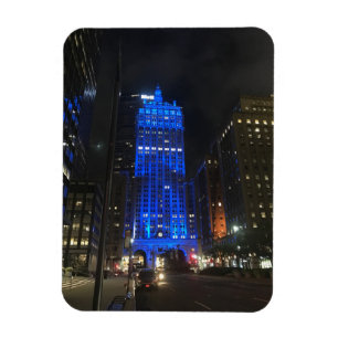 New York City Park Avenue Architecture NYC Night Magnet