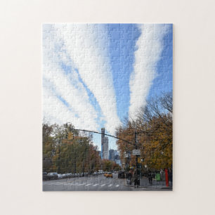 New York City Photo Looking South Cental Park West Jigsaw Puzzle