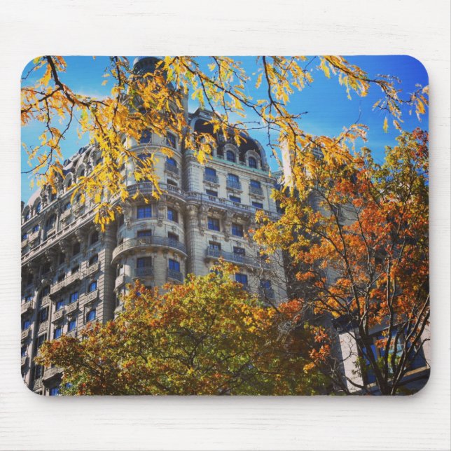 New York City Photograph Broadway Upper West Side Mouse Mat (Front)