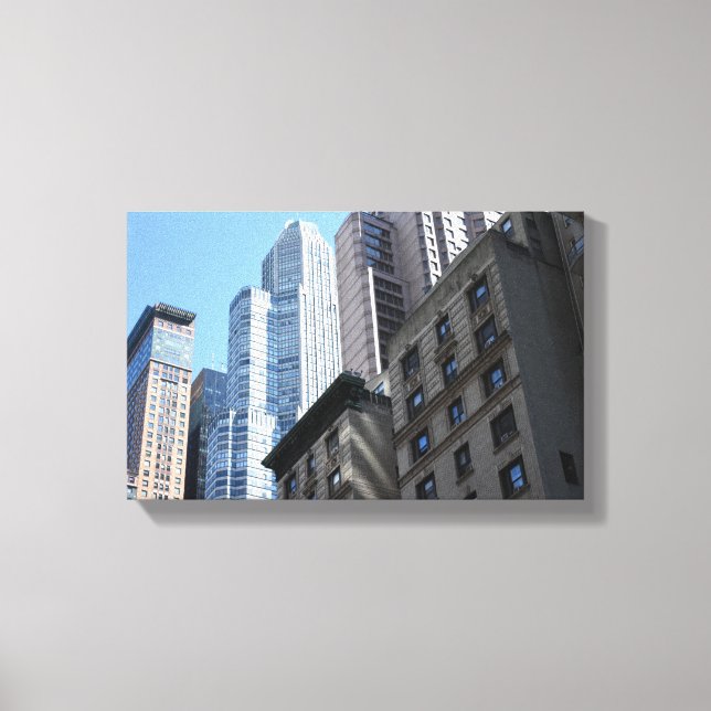 New York City Photography Hi-Rise Architecture NYC Canvas Print (Front)