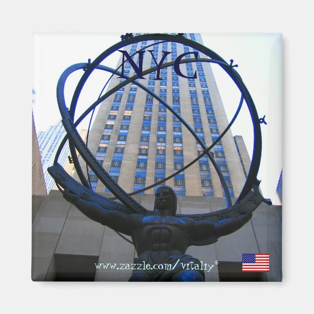 New York City photography magnet design (Front)