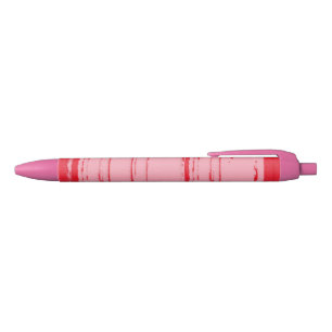 New York City Pink Candy Style Black Ink Pen