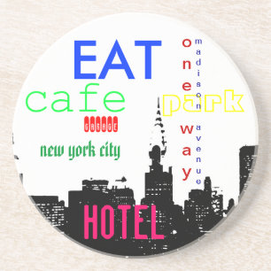 New York City Pop Art Coaster
