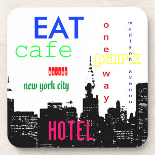 New York City Pop Art Coaster