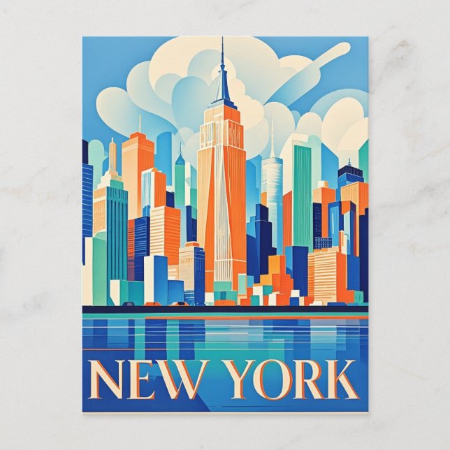 New York City Postcard (Front)