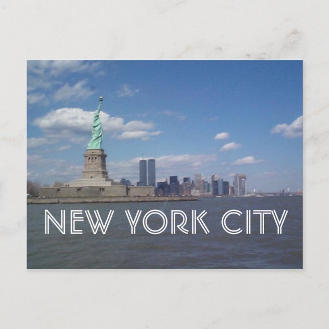 NEW YORK CITY POSTCARD (Front)