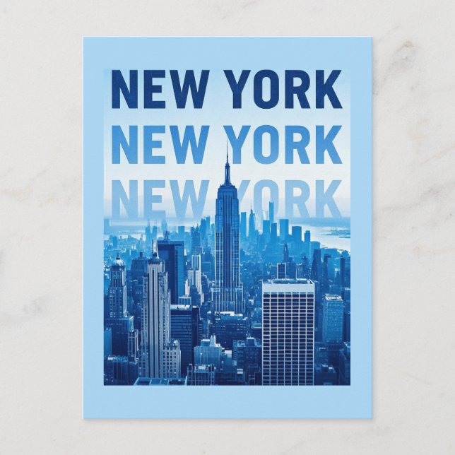 New York City Postcard (Front)