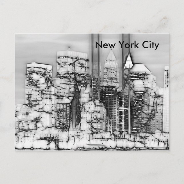 New York City Postcard (Front)