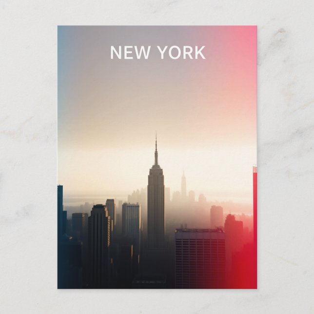New York City Postcard (Front)