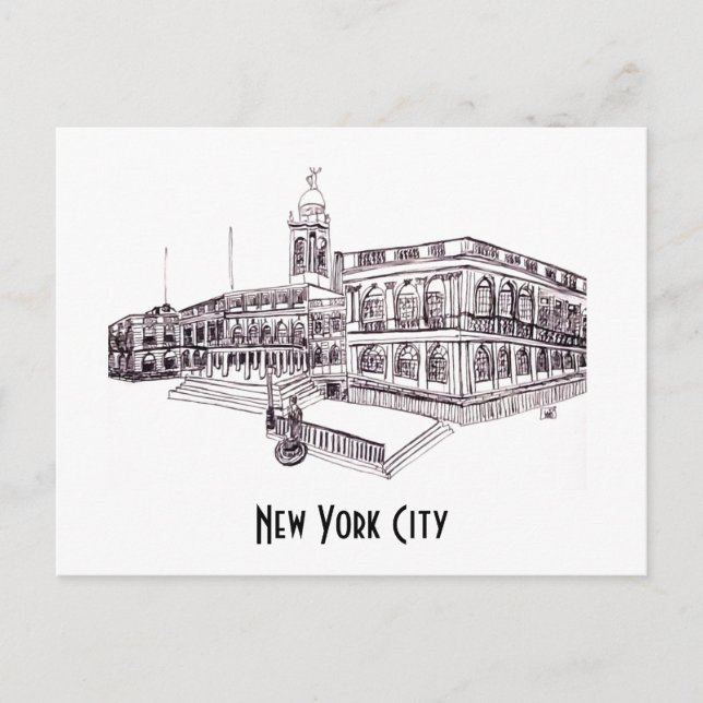 New York City Postcard (Front)