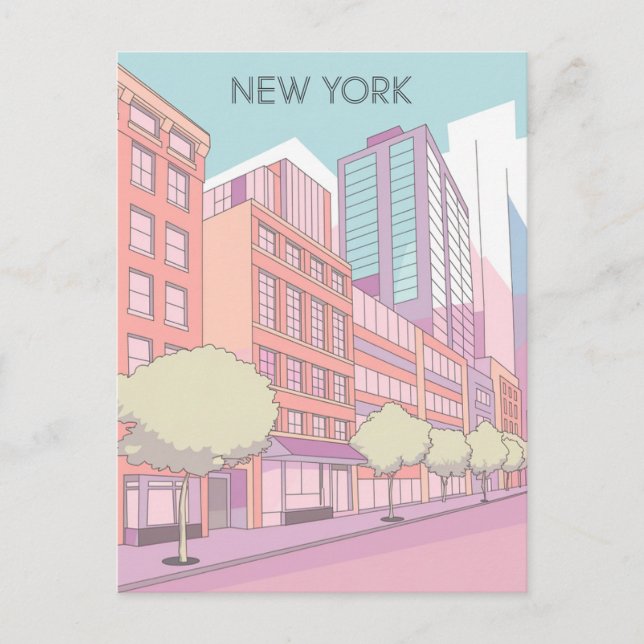 New York City Postcard (Front)