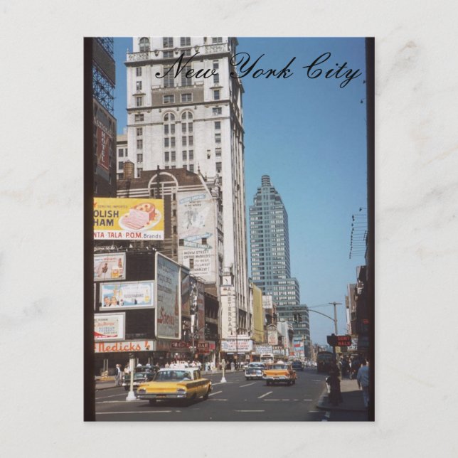 New York City Postcard (Front)