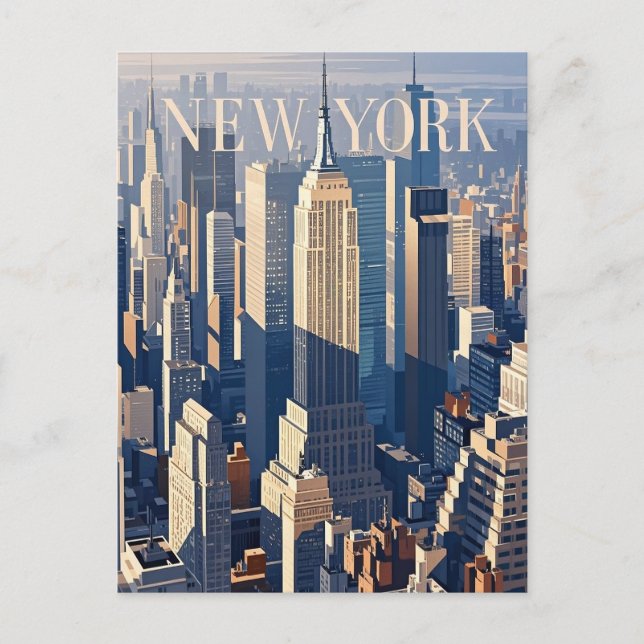 New York City Postcard (Front)