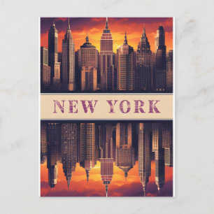 new york city postcard