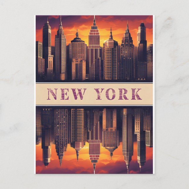 new york city postcard (Front)
