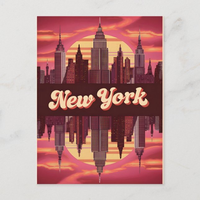 new york city postcard (Front)