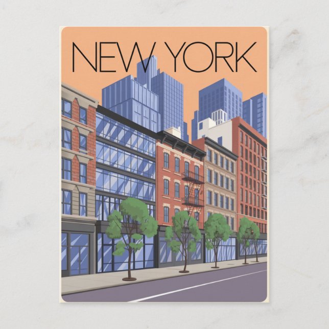 New York City Postcard (Front)