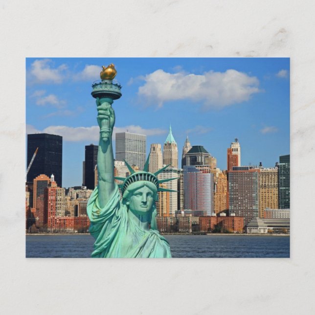 NEW YORK CITY POSTCARD (Front)