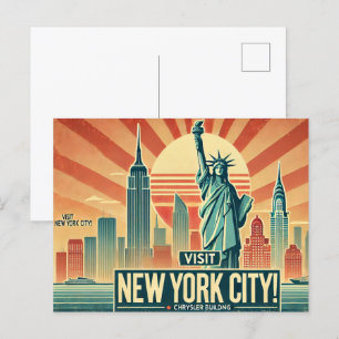 New York City  postcards
