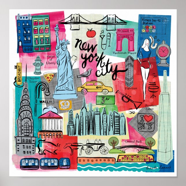 New York City Poster (Front)
