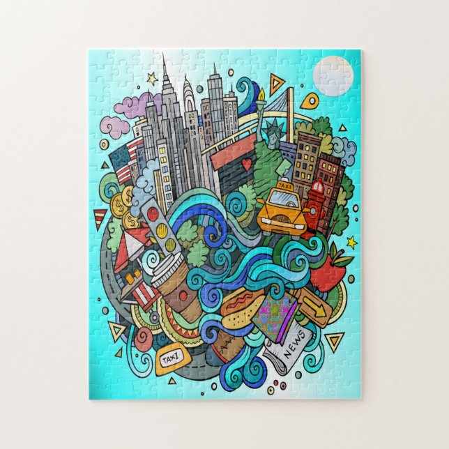 New York City Puzzle (Vertical)