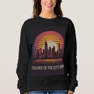 New York City Retro Sunset Sweatshirt