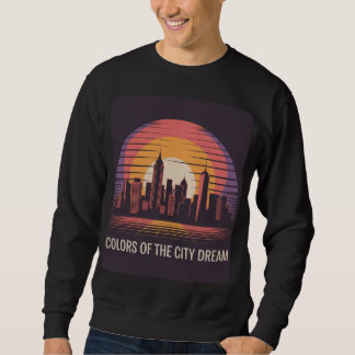New York City Retro Sunset Sweatshirt