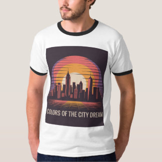 New York City Retro Sunset T-Shirt