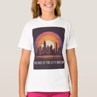 New York City Retro Sunset
