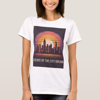 New York City Retro Sunset T-Shirt