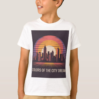 New York City Retro Sunset T-Shirt