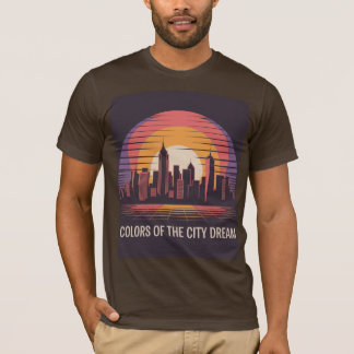 New York City Retro Sunset T-Shirt