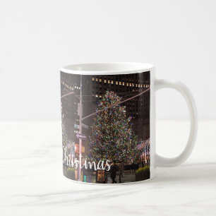 New York City Rockefeller Centre Christmas Tree Coffee Mug