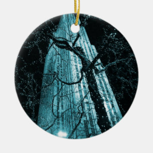 New York City Rockefeller Centre Tree Ceramic Tree Decoration