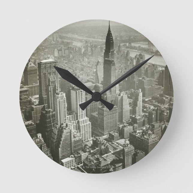 New York City Round Clock (Front)