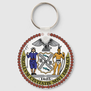 New York City seal Key Ring