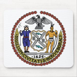 New York City Seal Mouse Mat