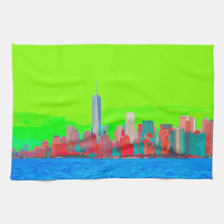 New York City Sky Line Tea Towel