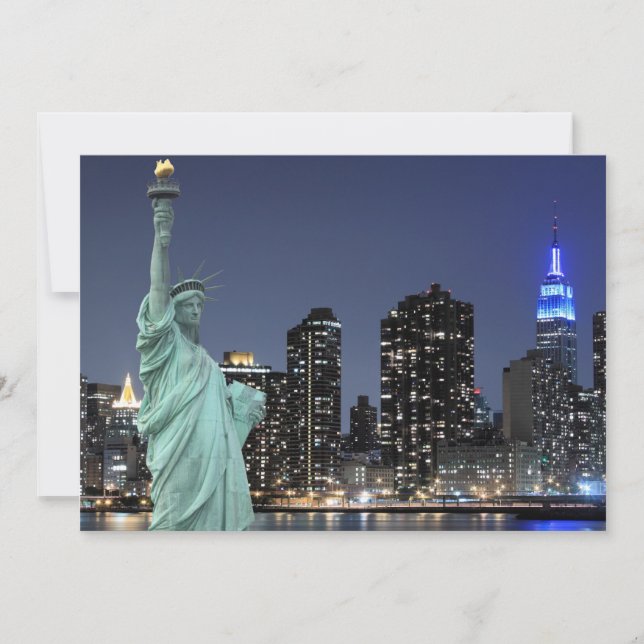 New York City skyline at Night Lights, Midtown Man (Front)