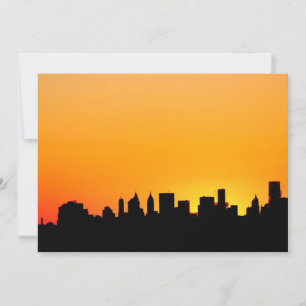New York City Skyline at Sunset , Manhattan