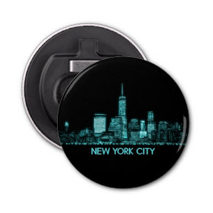 New York City Skyline Bottle Opener