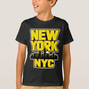 New york city skyline bronx queens manhattan state T-Shirt