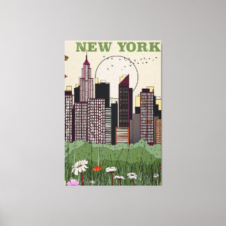 New York City Skyline Canvas Print