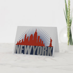 New York City Skyline Card