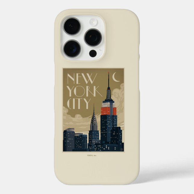 New York City Skyline Case-Mate iPhone Case (Back)