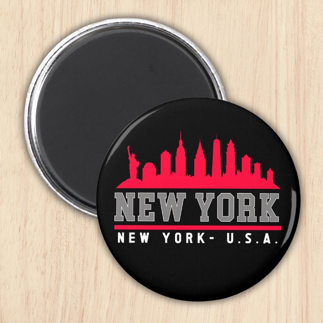 New York City Skyline City Magnet (Creator Uploaded)